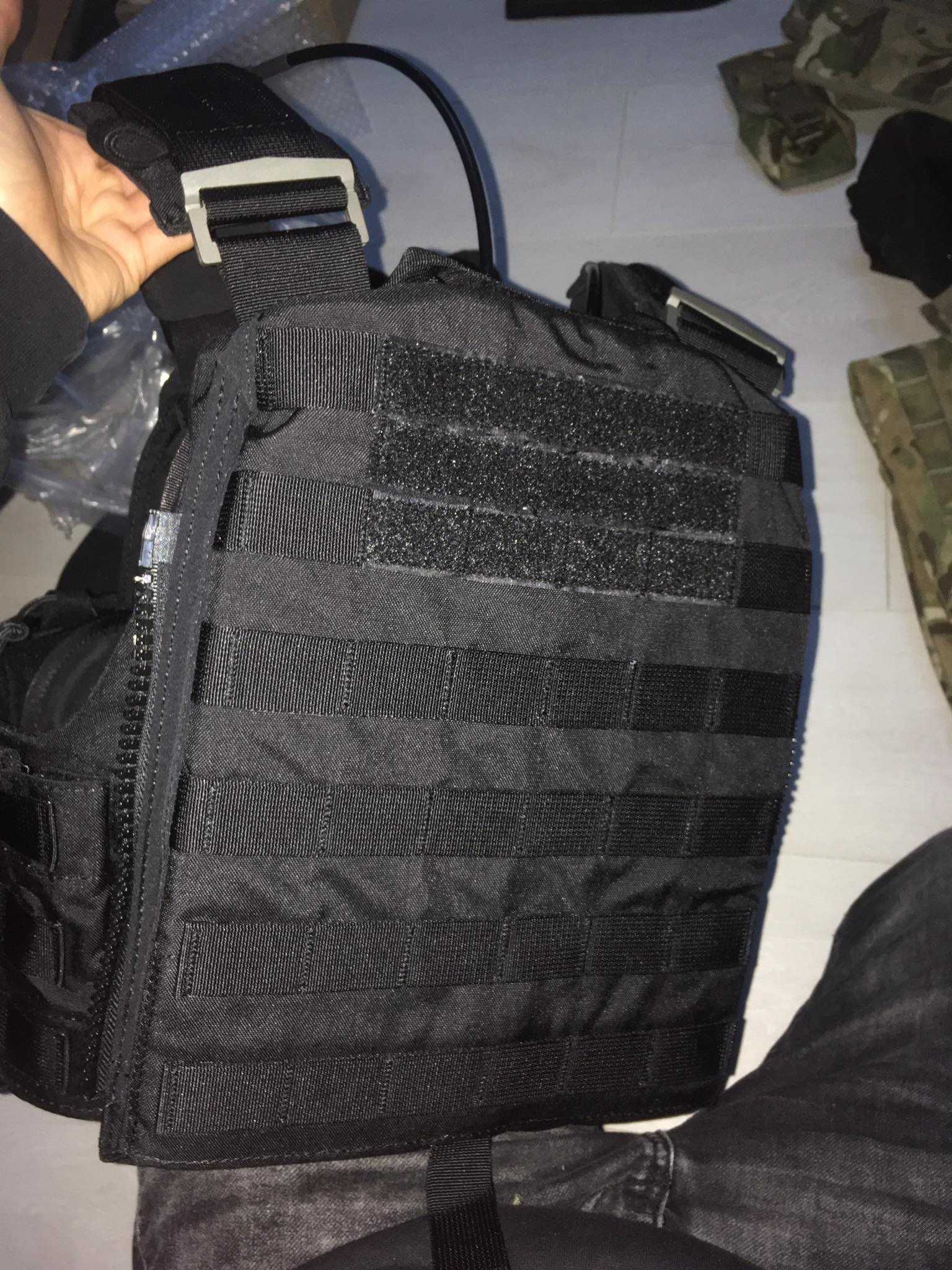 Crye CPC TMC Czarna Kamizelka taktyczna Plate Carrier Cordura