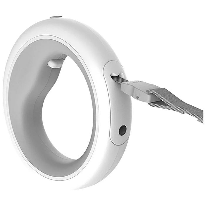 Trela Retrátil LED recarregável para cães