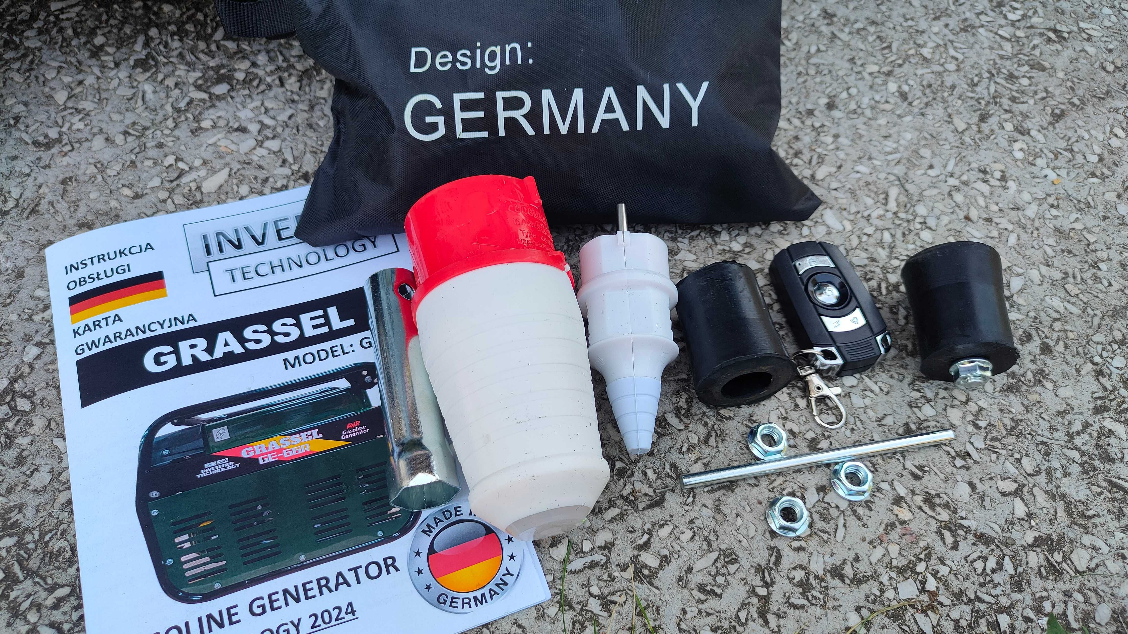 Agregat prądotwórczy GRASSEL -GE 66R Generator Briggs&Stratton 3fazowy