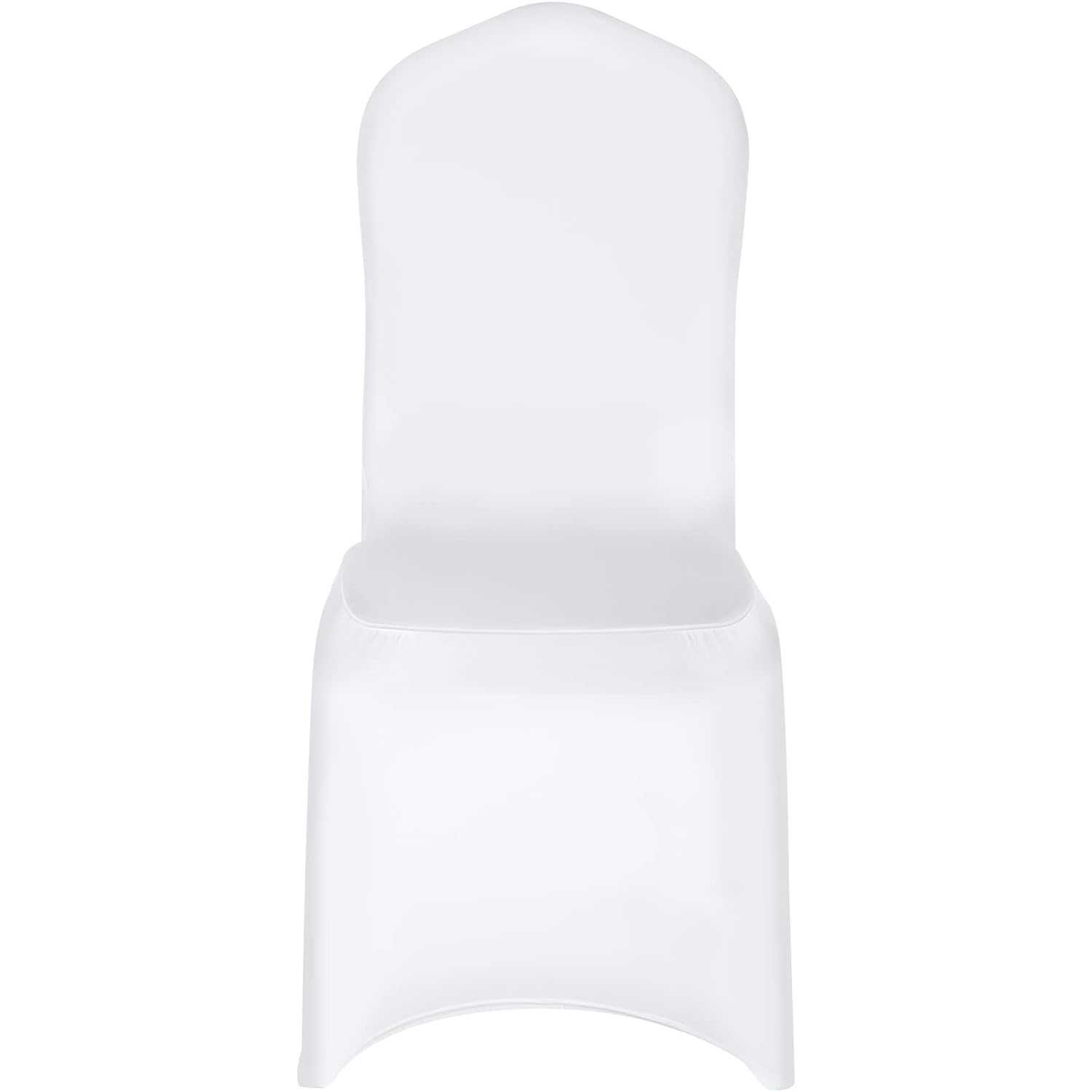 Pokrowce na krzesła białe vevor 50 szt. spandex na wesele
