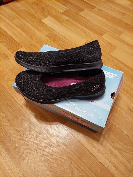 Слипоны балетки женские Skechers