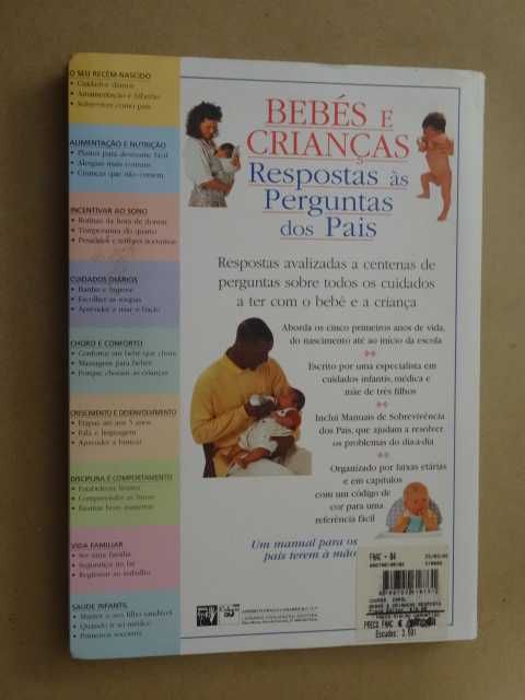 Bebés e Crianças - Respostas às Perguntas dos Pais de Carol Cooper