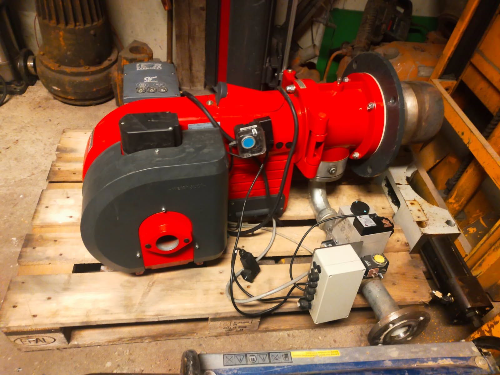 Palnik weishaupt wm-g10/3a 1000kw do suszarni itp