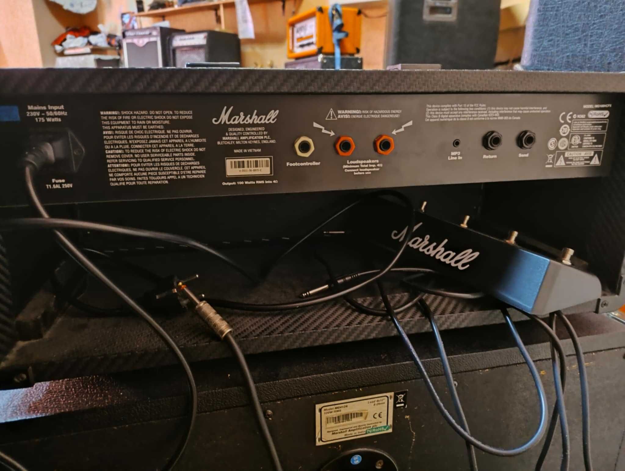 Marshall MG100HCFX + dedykowany footswitch