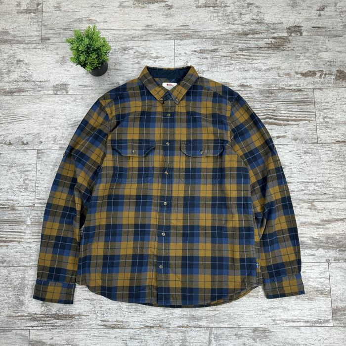 фланелева сорочка fjallraven