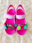 Crocs J2 32 33 gumowe letnie buty do wody charms przypinki