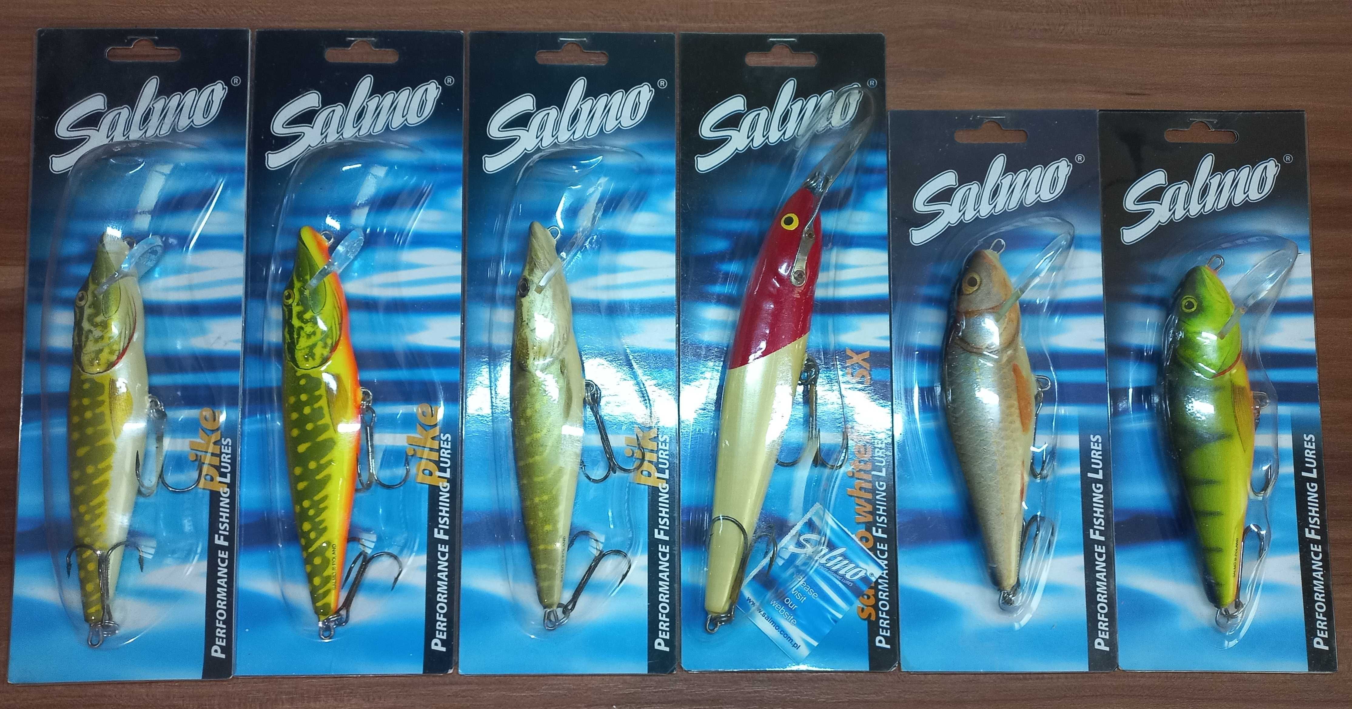 Wobler Salmo Warrior Skinner Turbo Jack Fatso Pike Sweeper Slider