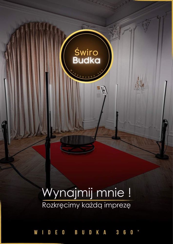Wideobudka 360° * Świrobudka 360° *Wesela Urodziny Eventy * HIT 2025