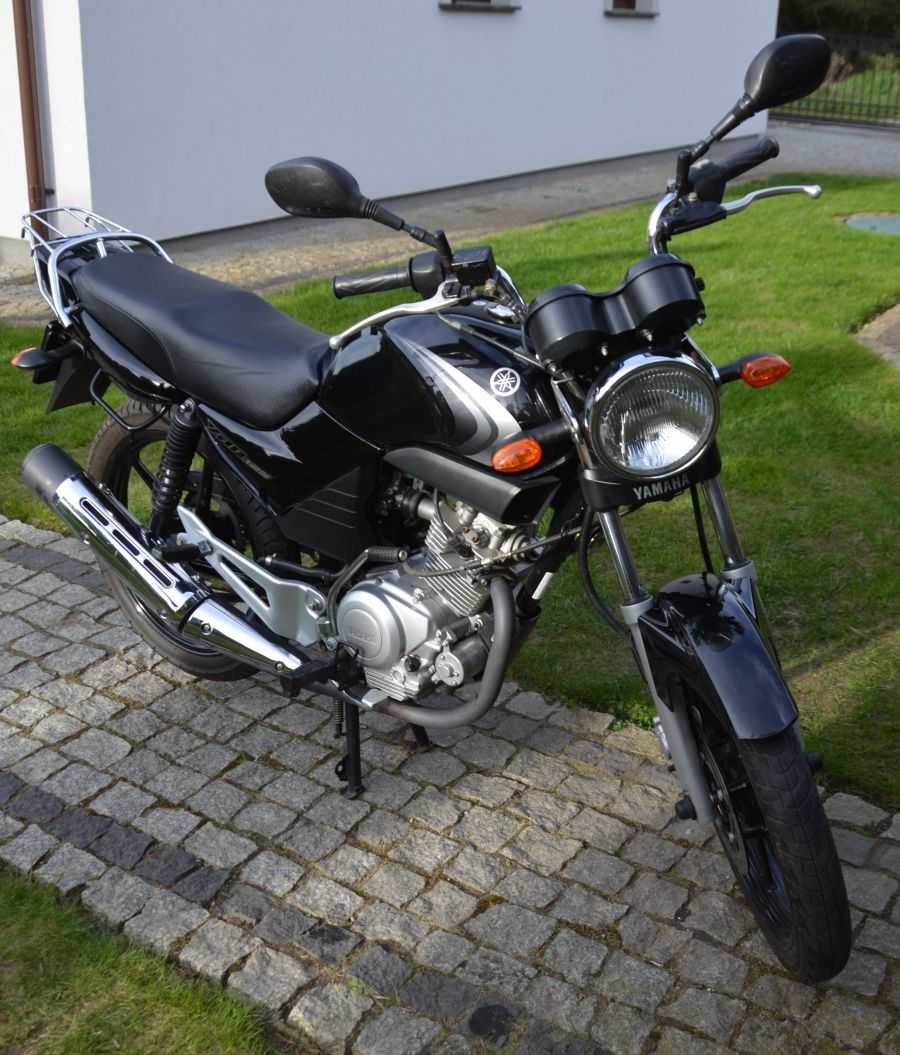 Motocykl Yamaha Ybr 125, 2008 rok, na wtrysku, kat. B