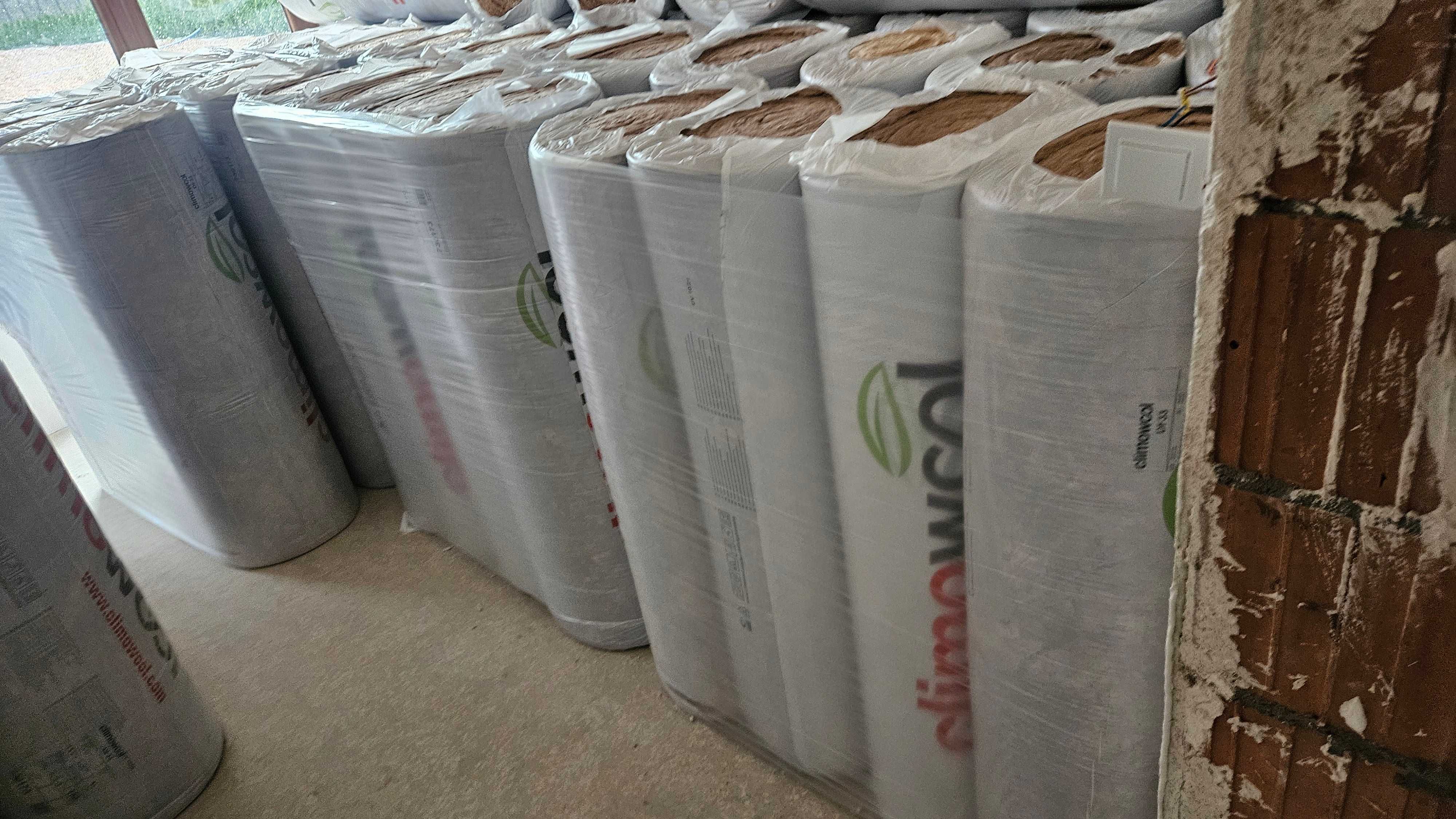 wełna mineralna CLIMOWOOL KNAUF DF33 150MM 0,33 1200x2900 3,48m2 150zł