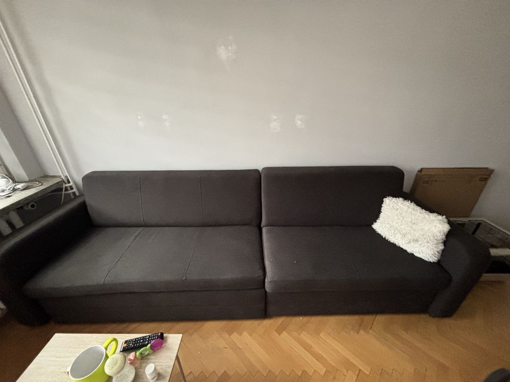 Narożnik z funkcja spania