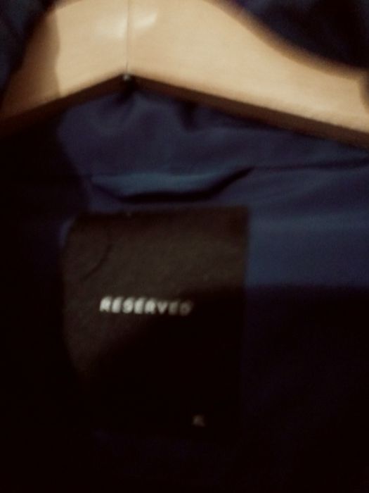 Kurtka meska granat XL zimowa reserved