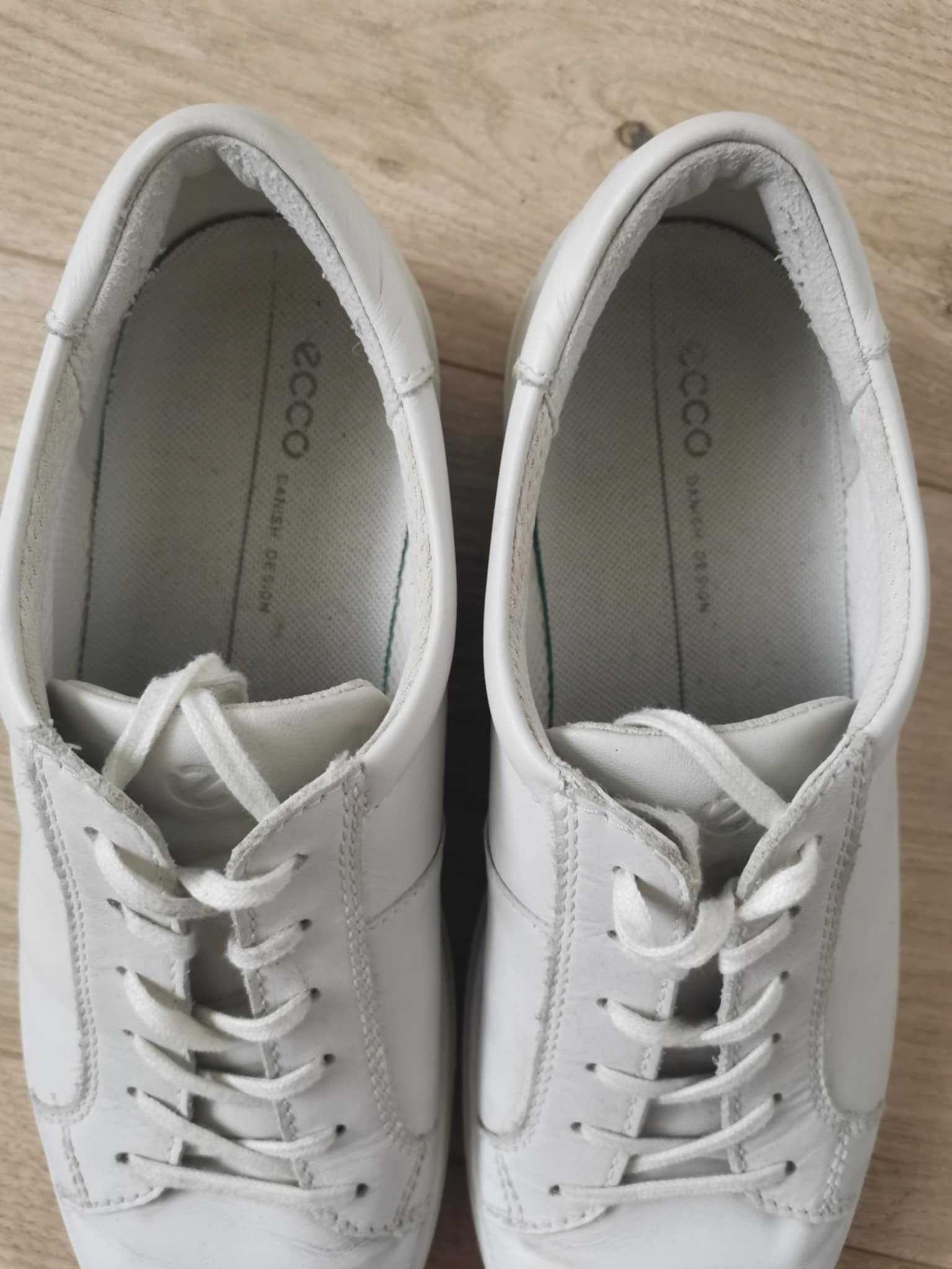 Białe sneakersy Ecco Soft rozm 40