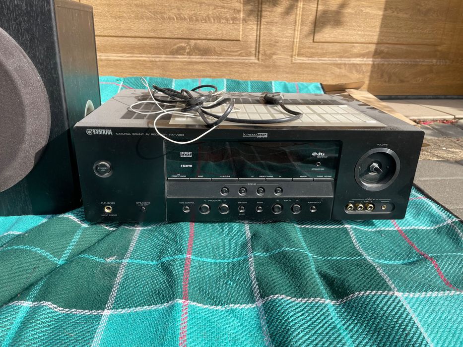 Zestaw Audio Yamaha RX-V363, Subwoofer  plus 5 głośników