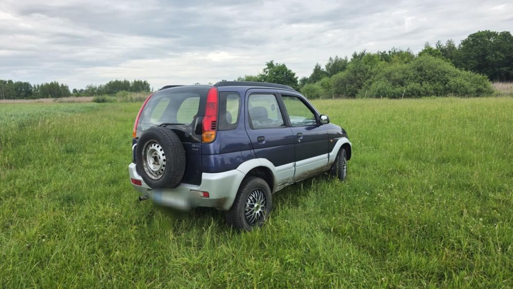 Daihatsu terios 1.3 gaz lpg 4x4 Terenówka zamiana zamienię vitara