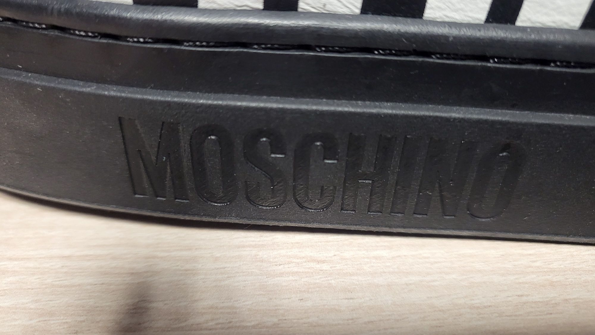 buty MOSCHINO nowe, oryginalne, skórzane