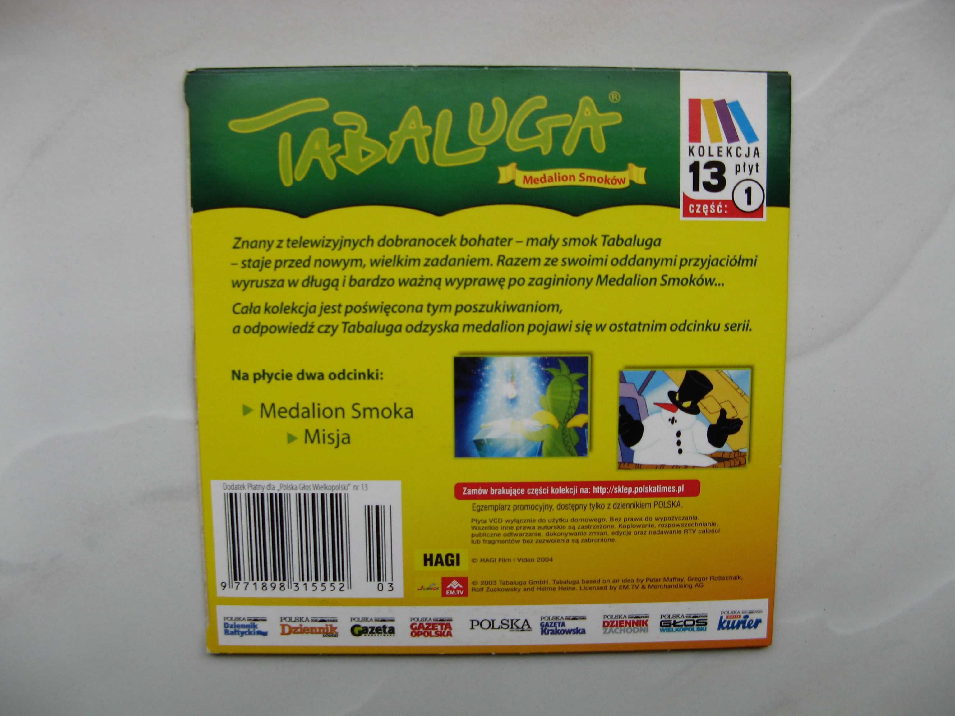 Tabaluga - 2 odcinki, polski dubbing