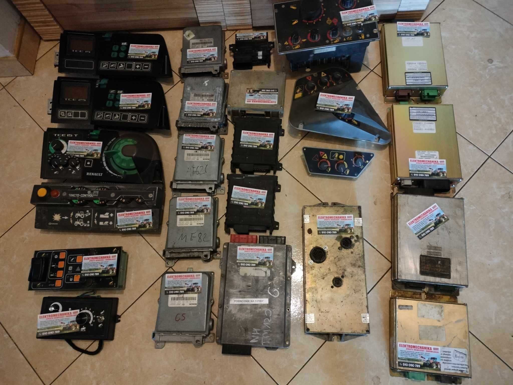 Naprawa  EHR TC, TCE CARRARO  Bosch MF Renault Claas Deutz CS MX