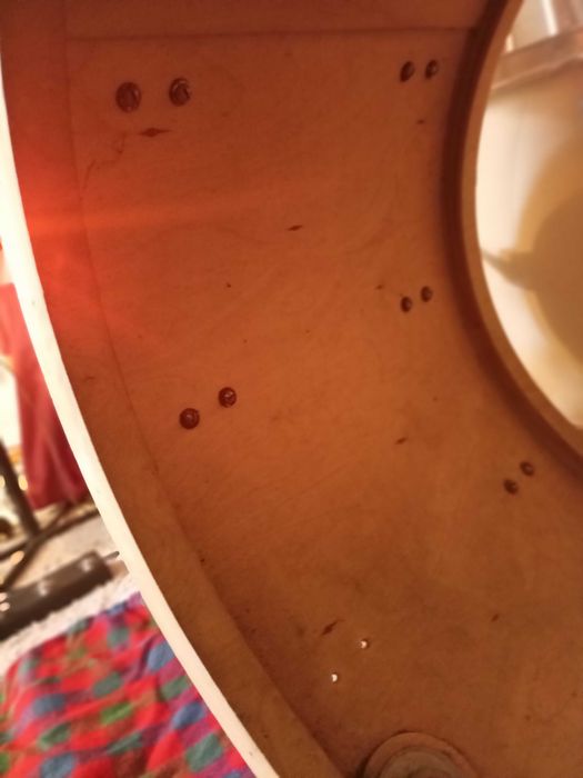 Zaproponuj! Bębny Szpaderski Pearl '70 80 Shell set Zestaw do renowacj