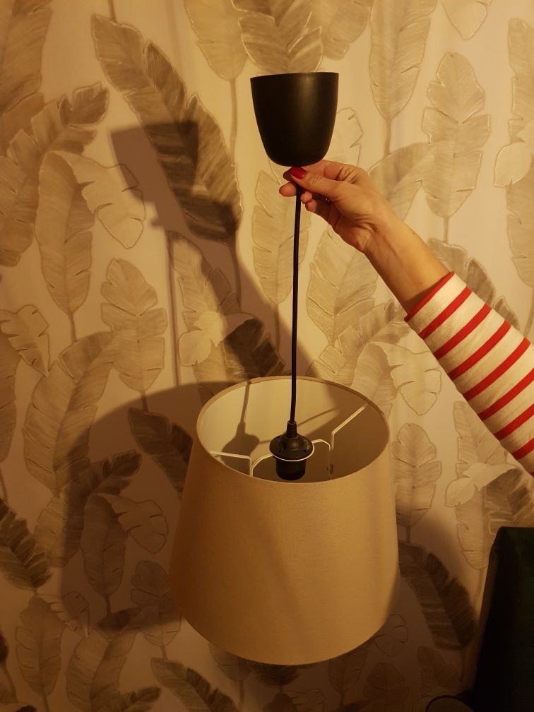 Żyrandol abażur Ikea