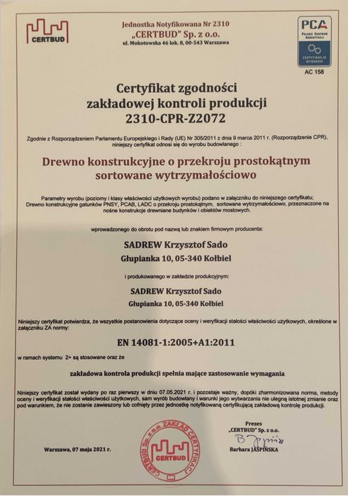 120x120 kantówka świerkowa C24 12x12 domek pergola KVH 120x120 BSH