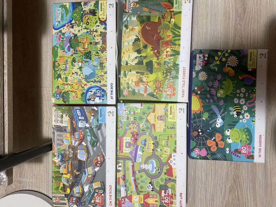 Пазли DoDo Україна , 60-100 шт.