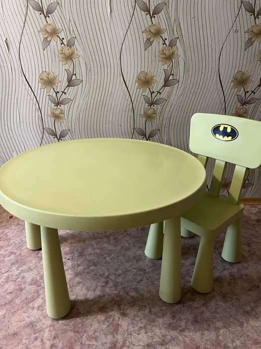 Стол со стулом детский Ikea