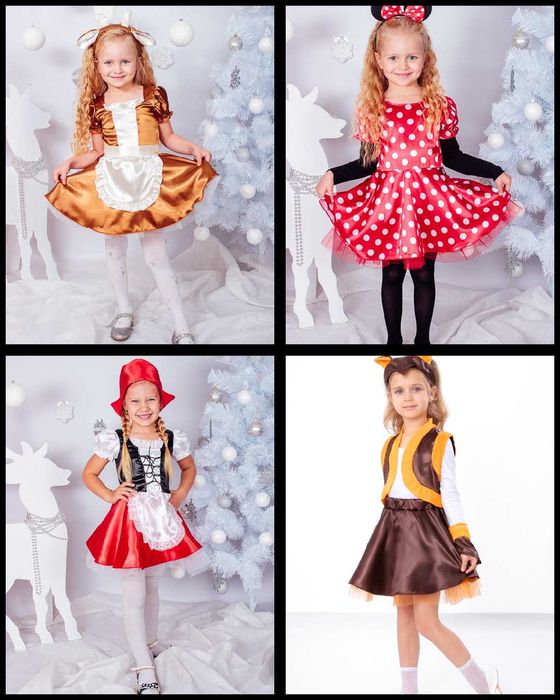 Новорічний костюм для дівчинки