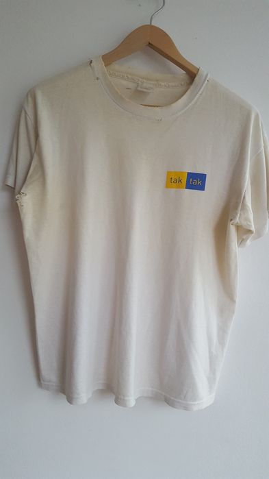 Koszulka podkoszulek t shirt z logo tak tak rozmiar M