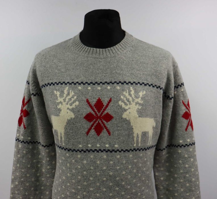 Gant męski wełniany sweter rozmiar XL