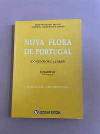 Livro Nova Flora de Portugal Volume III -Fascículo III
