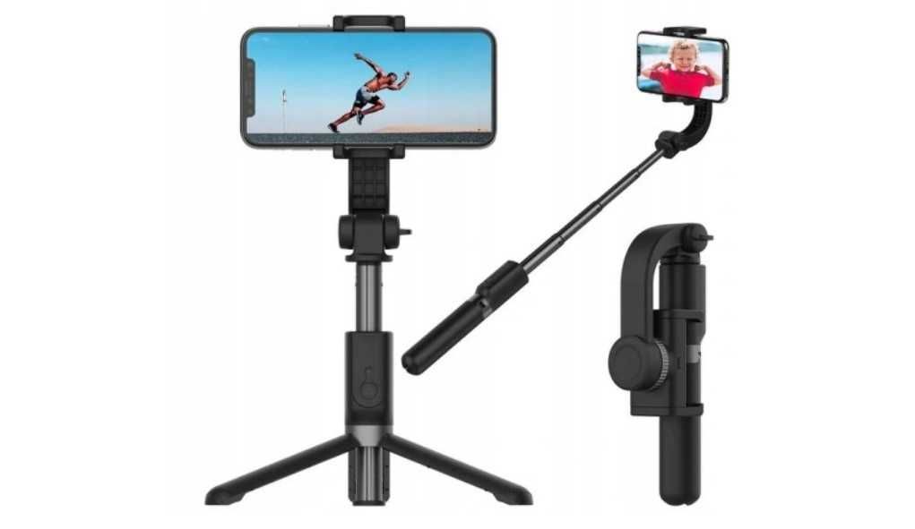 Stabilozator ręczny na telefon komórkowy, selfie, stojal, kij,tripod