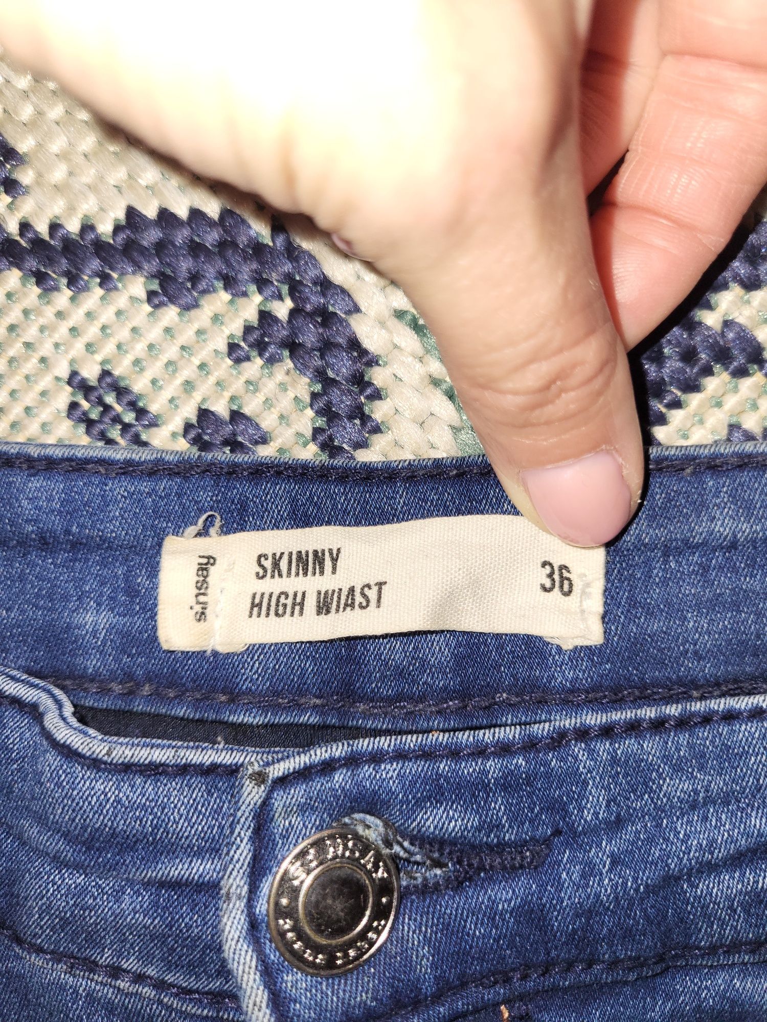 Spodnie skinny sinsay