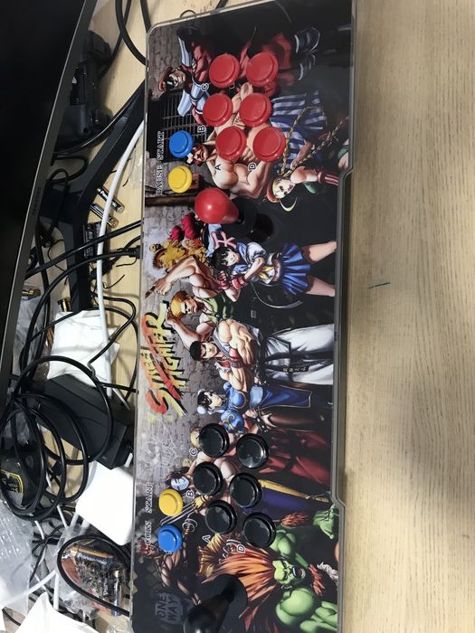 Consola pandora box nova com 28000 jogos e comandos ovais originais