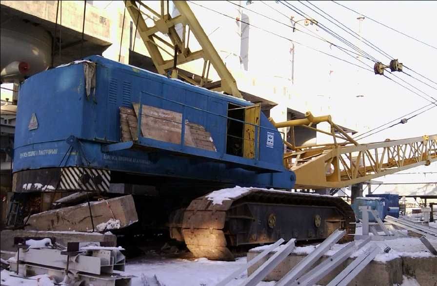 Гусеничний кран КГ-100 | 100 тонн | Рабочий | Стрела 35м +гусек 29м