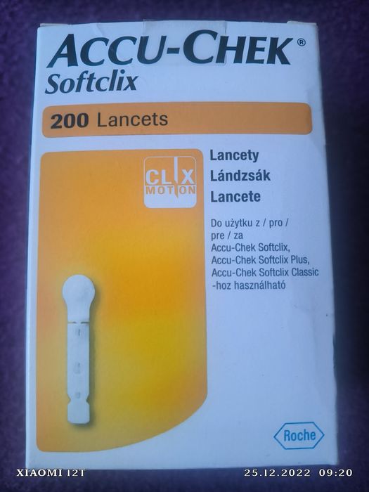 Lancety Accu-Chek Softclix .25 SZTUK