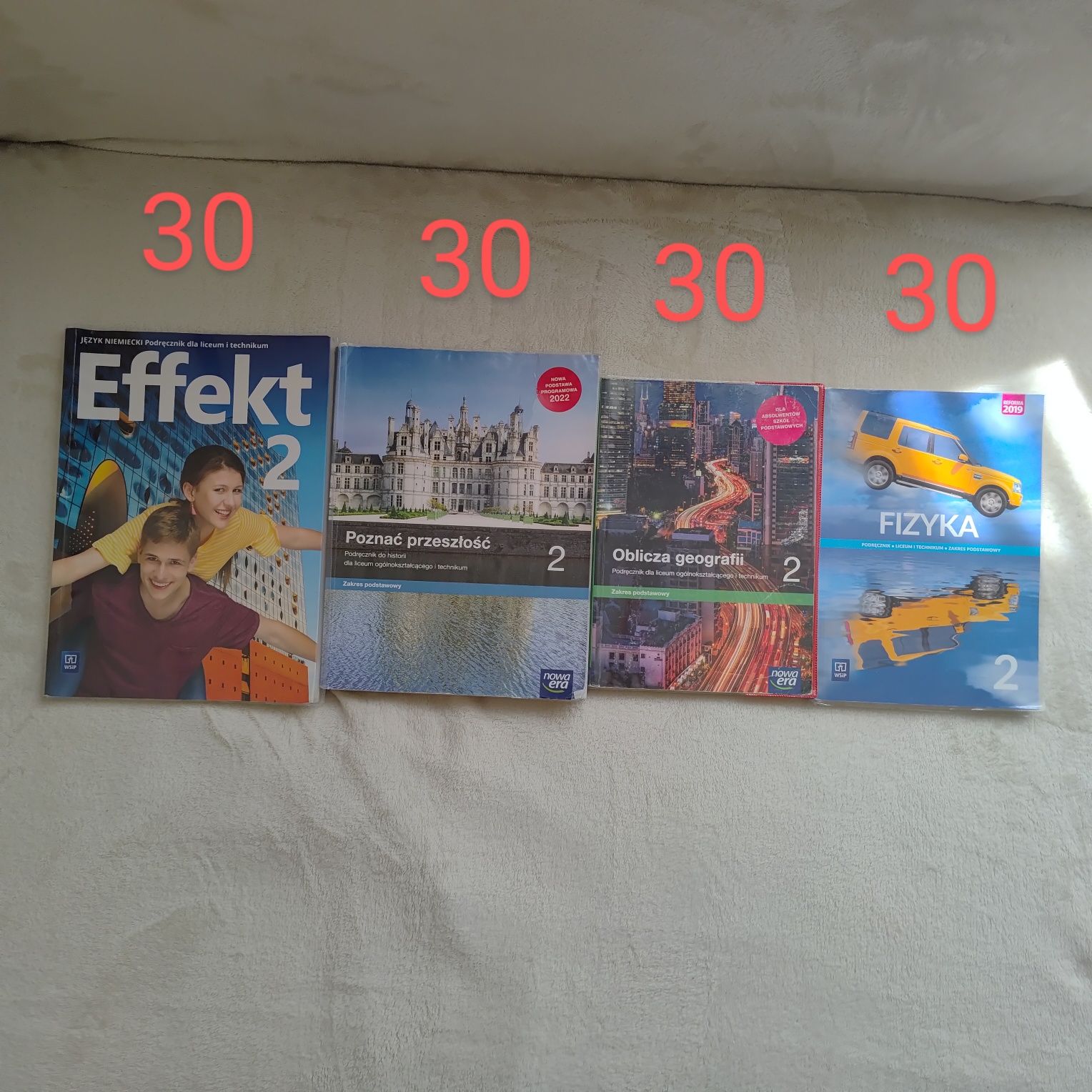 książki 2 klasa technikum