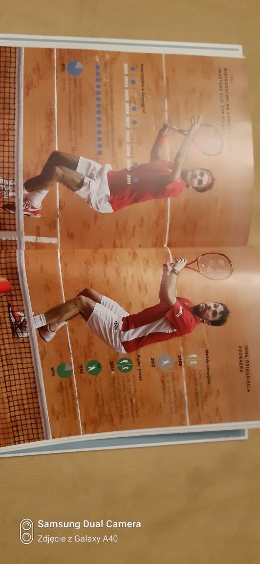 NOWA książka Federer tenis ziemny sport okazja