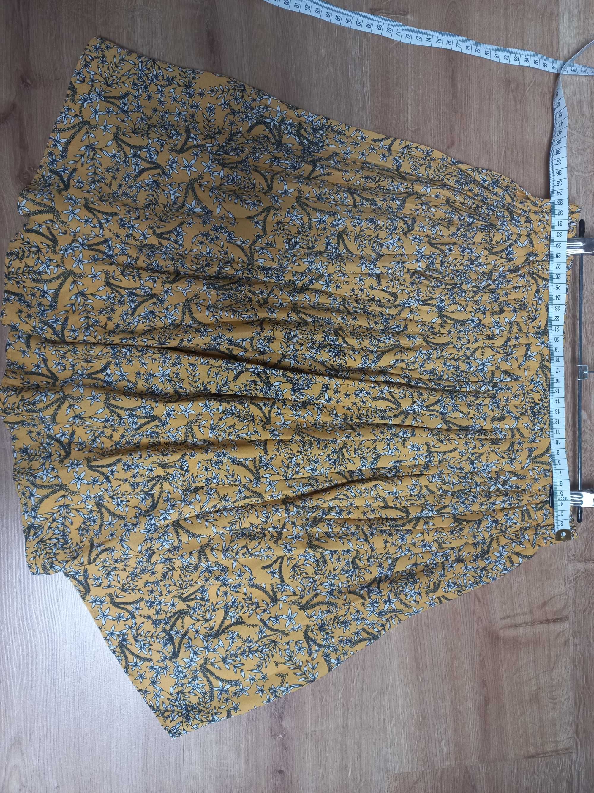 Spodnica H&M 36, s, plisowana