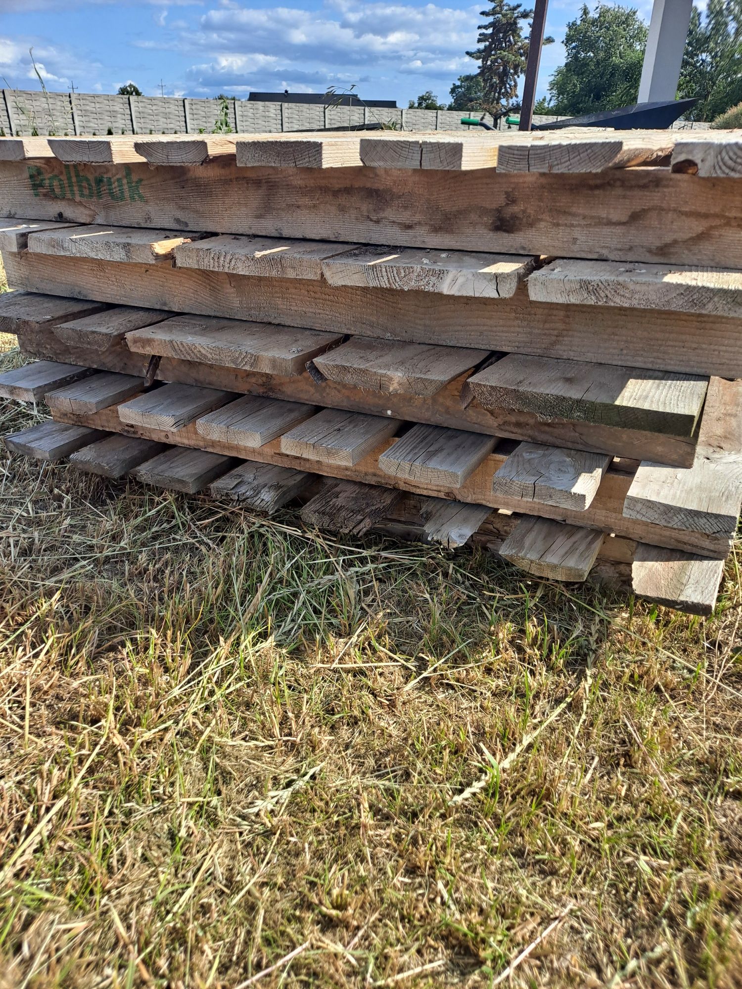 Palety od kostki brukowej Polbruk, Bruk-bet, Drogbruk