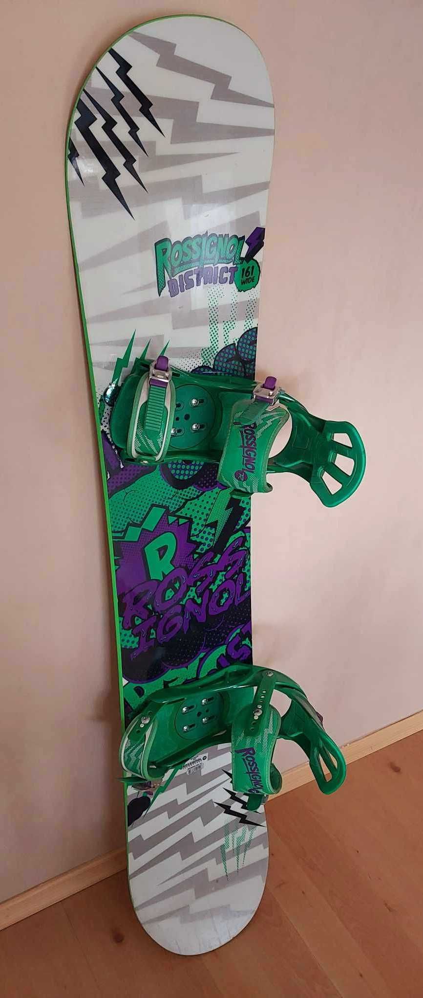 Deska Snowboard ROSSIGNOL DISTRICT 161 W cm + Wiązania