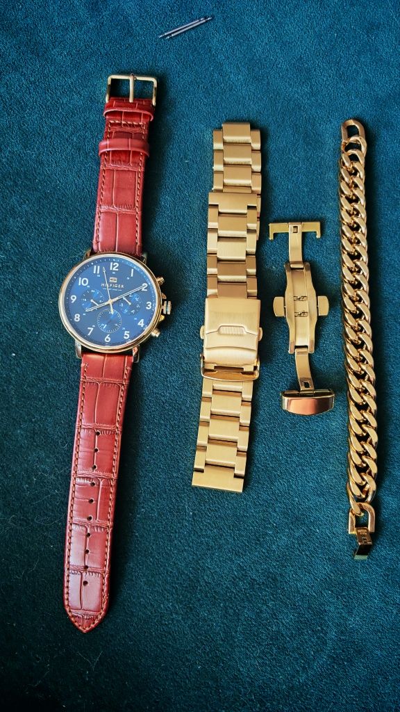 Tomy Hilfiger Daniel brązowy + dodatki