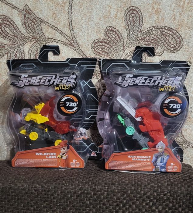Screechers дикий скричер Эрсквейк Мемс мамонт, Wildfire Lion Дикий Лев
