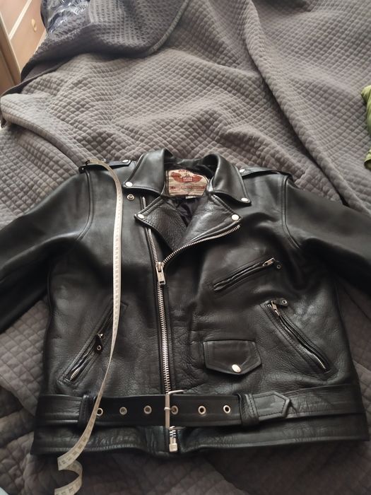 Kurtka skórzana ramoneska damska