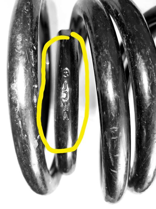 Пружина підвіски передньої Ланос Сенс Есперо GM 96257711