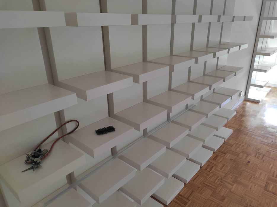Prateleiras estante LACK BRANCAS do IKEA (CUSTAM 59, 99) 30cmx190