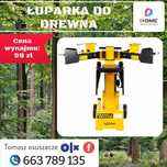 Wynajem Wypożyczę Wynajmę Wypożyczalnia Łuparka do drewna Rębak