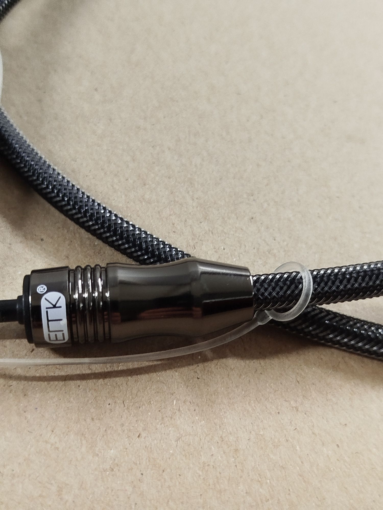 Kabel optyczny toslink SPDIF 24k 1m. (A11)