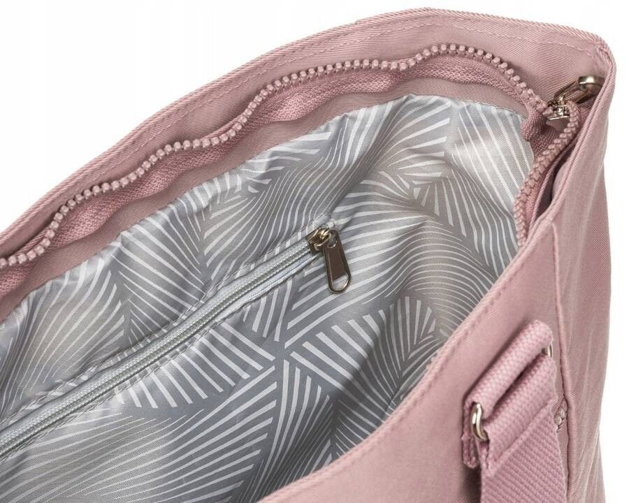 nylonowy, pojemny shopper damski - peterson