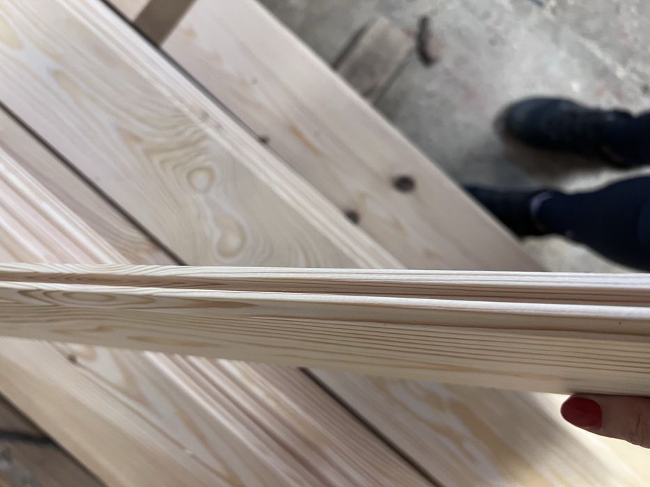 Podbitka dachowa drewniana deska pioro wpust od producenta